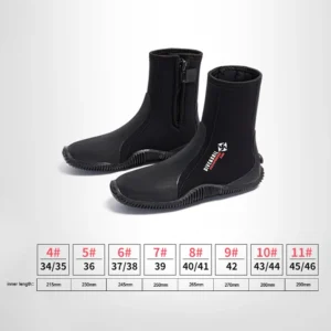5MM Neoprene Diving Boots