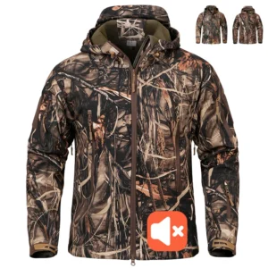 Men's Camouflage Softshell Jacket
